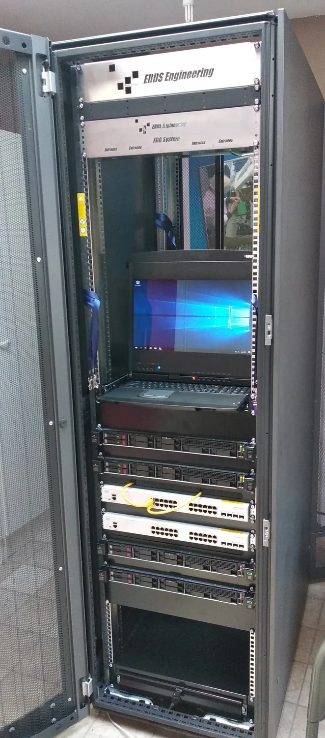 EBDS Engineering system cabinet - FBG system