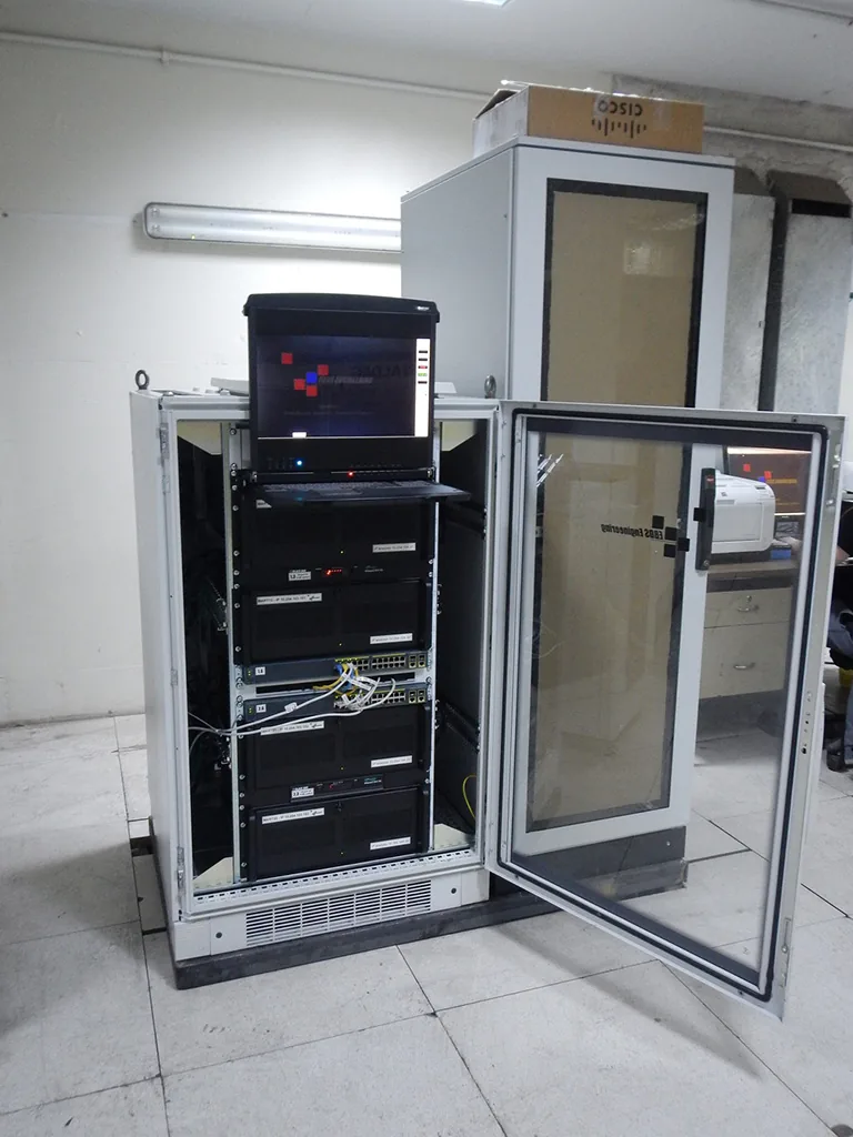 EBDS Engineering system cabinet - on site