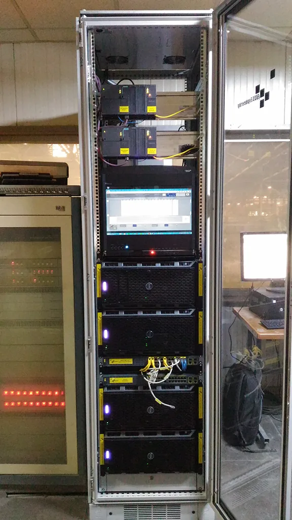EBDS Engineering system cabinet - servers