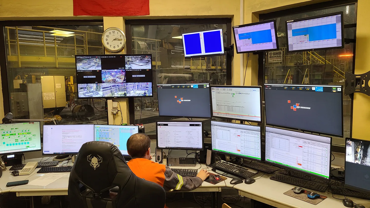 Control room - Saphyr BPS-HD in operation