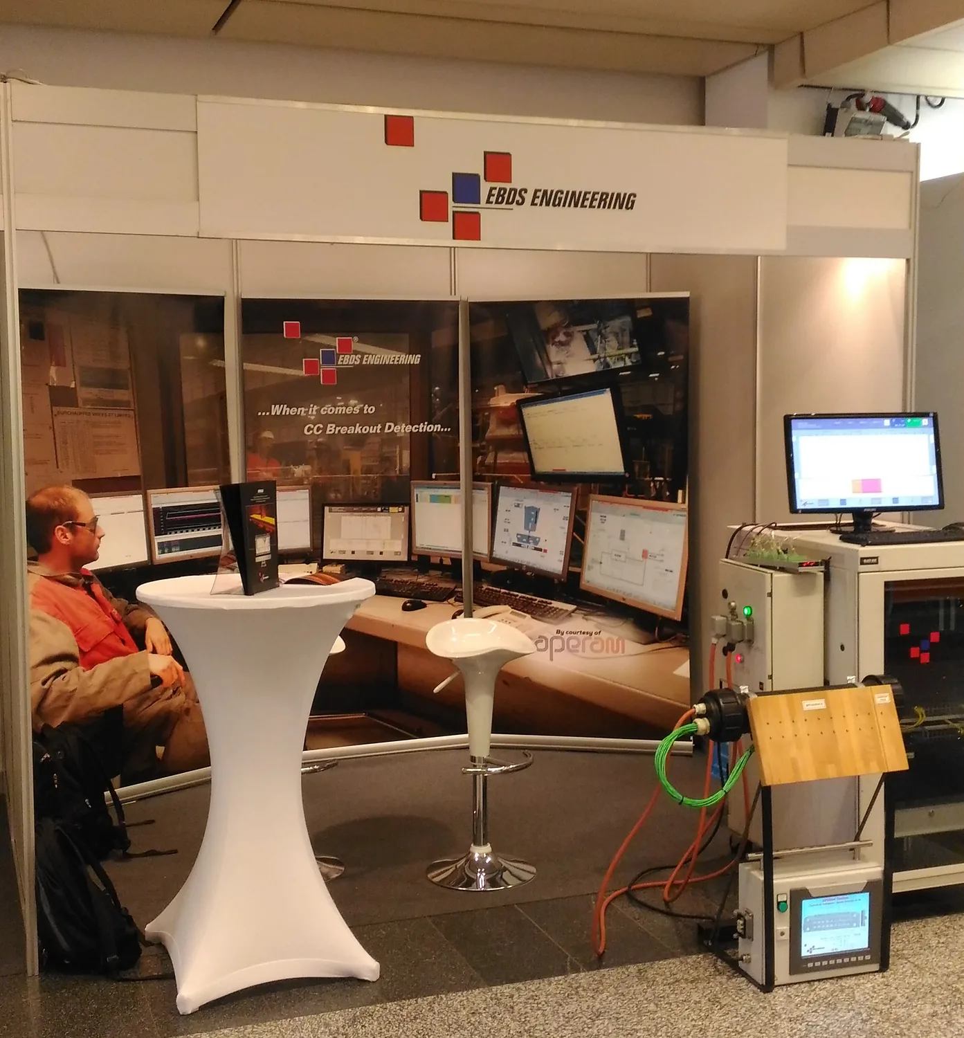 EBDS & Carl Schreiber - trade-show stand